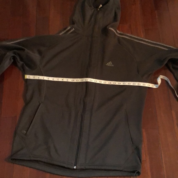 Adidas Clima365 Athletic Zip Up Men's Hoodie - Picture 12 of 14